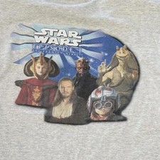 Vintage Star Wars Episódio 1 The Phantom Menace Oficial XXXL comprar usado  Enviando para Brazil