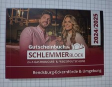 Schlemmerblock gutscheinbuch r gebraucht kaufen  Ettlingen