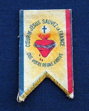 Petite ancienne bannière d'occasion  Pont-Évêque