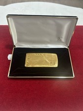 Feuerzeug 24k vergoldet gebraucht kaufen  Blumenthal