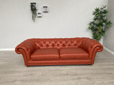 Stamford leather chesterfield for sale  STOCKPORT