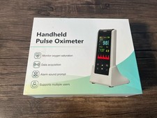 Oxímetro de pulso portátil ponta do dedo SpO2 PR monitor de dedo frequência cardíaca USADO UMA VEZ, usado comprar usado  Enviando para Brazil