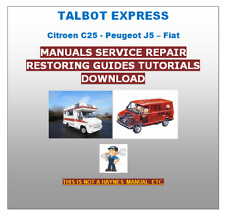 TALBOT EXPRESS GASOLINA DIESEL GUIAS DE SERVIÇO OFICINA MANUAL TUTORIAIS DOWNLOAD comprar usado  Enviando para Brazil