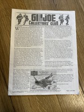 Joe collectors club for sale  DUNMOW