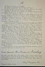 Comte nicolay marquis d'occasion Comte nicolay marquis d'occasion  Pluvigner