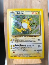 Carte pokemon raichu d'occasion  Baillargues