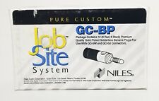 Conectores plugue banana sem solda folheados a ouro Niles Audio GC-BP caixa de 12 ☆ novo, usado comprar usado  Enviando para Brazil