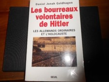 Bourreaux volontaires hitler d'occasion  Saint-Cyr-sur-Loire