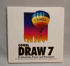 Potência e precisão vintage Corel Draw 7 produtividade comprar usado  Enviando para Brazil