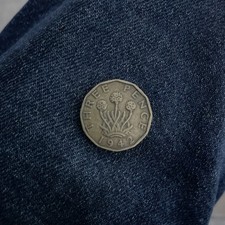 1942 three pence for sale  BURY ST. EDMUNDS