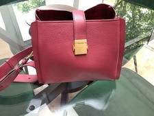 Radley red leather for sale  SOUTHAMPTON