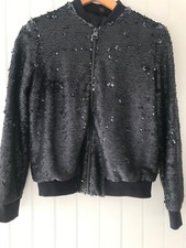 Topshop sequin bomber for sale  WELLINGTON