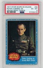 1977 Star Wars Scanlens Peter Cushing As Grand Moff Tarkin #60 PSA 6 comprar usado  Enviando para Brazil