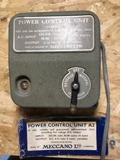 Meccano power control for sale  CARDIFF