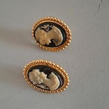 Pair vintage cameo for sale  MANCHESTER