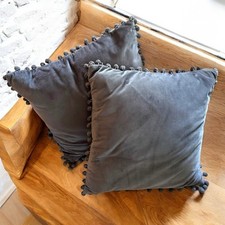 Grey decorative velvet for sale  Fort Recovery