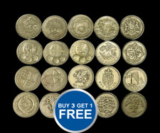 Old circulated round for sale  PRESTWICK