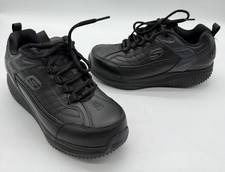 Usado, Tênis Skechers Shape-Ups Work 76851 antiderrapante EH preto tonificação masculino EUA 8 comprar usado  Enviando para Brazil