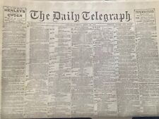 Titanic sinking newspaper for sale  REDCAR