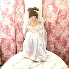 Porcelain bride doll for sale  Wilmington