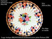 Antique brownfield china for sale  FAKENHAM