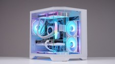 Aquarium PC Gamer Gehäuse Glas Midi Tower Micro-ATX ITX Dreamer + 3 Lüfter Weiß comprar usado Aquarium PC Gamer Gehäuse Glas Midi Tower Micro-ATX ITX Dreamer + 3 Lüfter Weiß comprar usado  Enviando para Brazil