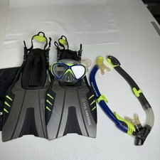 Kit de Mergulho Tamanho G-XL Usado Onece, Ótimo Estado, Azul E Preto, comprar usado  Enviando para Brazil