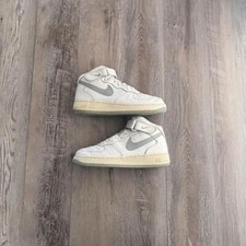 NIKE • Air Force 1 Médio "Branco/Cinza" (10M)  comprar usado  Enviando para Brazil