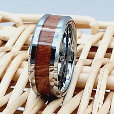 Tungsten wood ring for sale  Rutherford