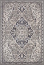 Używany, Dywan hanse home orken – krótkie włosie salon – szary kremowy 200x280cm na sprzedaż  PL