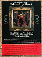 IRON MAIDEN - EDWARD THE GREAT 2002 full page UK magazine ad comprar usado  Enviando para Brazil