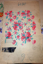 Original gouache wallpaper d'occasion  Expédié en Belgium