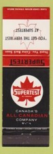 Matchbook cover supertest for sale  USA