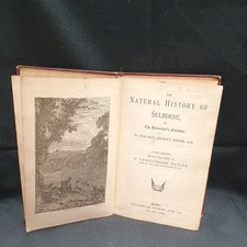 1896 natural history for sale  SELBY
