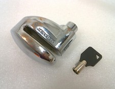 Krypto Chrome Motorcycle Brake Disc Lock with One Key With Storage Case Used comprar usado  Enviando para Brazil