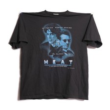 Camiseta Heat Michael Mann 1995 Filme Robert Deniro Al Pacino Val Kilmer LA Crime GG, usado comprar usado Camiseta Heat Michael Mann 1995 Filme Robert Deniro Al Pacino Val Kilmer LA Crime GG, usado comprar usado  Enviando para Brazil