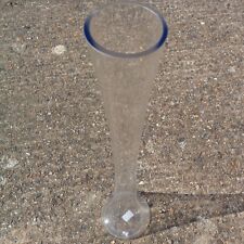 Tall glass vase for sale  GUILDFORD