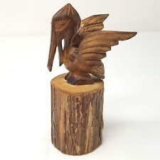 Pelican figurine wood for sale  Saint Louis
