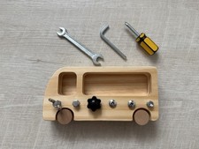 Montessori motorikspiel schrau gebraucht kaufen  Breisach am Rhein