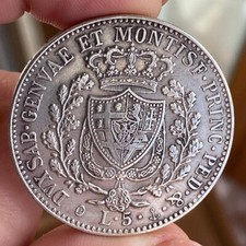 Carlo felice lire usato  Portici