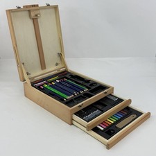 Usado, Kit de desenho de esboço real 87 peças com estojo comprar usado Usado, Kit de desenho de esboço real 87 peças com estojo comprar usado  Enviando para Brazil