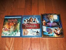 The Chronicles of Narnia trilogy on Blu-ray. Prince Caspian, Voyage Dawn Treader comprar usado  Enviando para Brazil