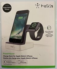 ⚡️Dock de carga Belkin F8J200 PowerHouse para Apple Watch + iPhone comprar usado  Enviando para Brazil