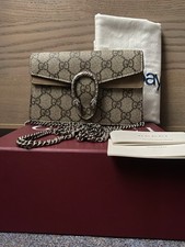 Usado, Autêntica bolsa tiracolo Gucci Dionysus Super Mini Supreme Clutch  comprar usado  Enviando para Brazil