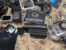 Câmera de ação de vídeo Contour GPS 1400 com acessórios, usado comprar usado  Enviando para Brazil