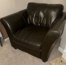 Leather armchair loveseat for sale  SOUTHAMPTON