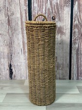Wicker rattan basket for sale  SOUTHAMPTON