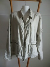Veste blouson lin d'occasion  France