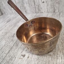 Vintage brass saucepan for sale  GAINSBOROUGH