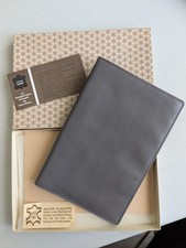 Echtleder graues etui gebraucht kaufen  Meerbusch